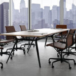 KENEK Table with BRAVI Chairs