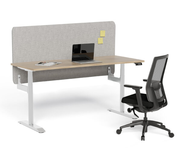 Motion Height Adjustable Desk - Round Leg - Image 8