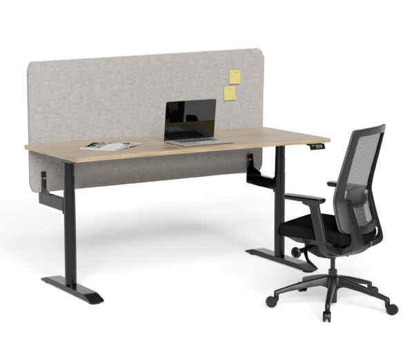 Motion Height Adjustable Desk - Round Leg - Image 7