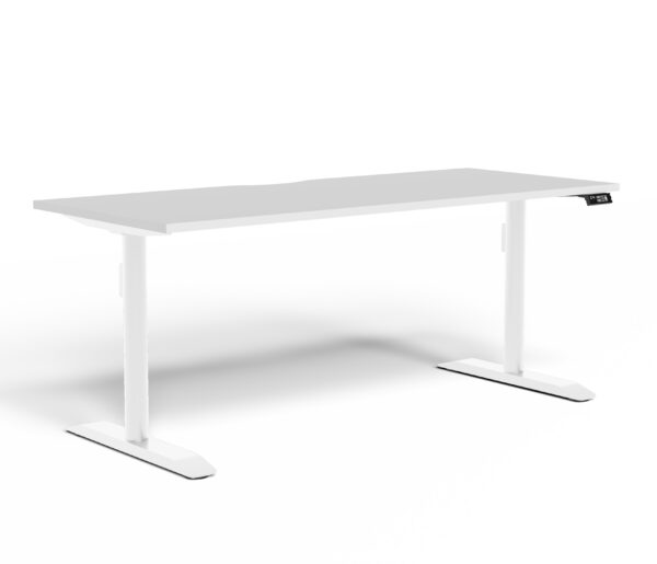 Motion Height Adjustable Desk - Round Leg - Image 17