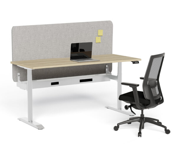 Motion Height Adjustable Desk - Round Leg - Image 6