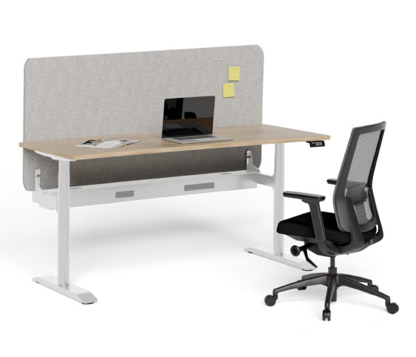 Motion Height Adjustable Desk - Round Leg - Image 2