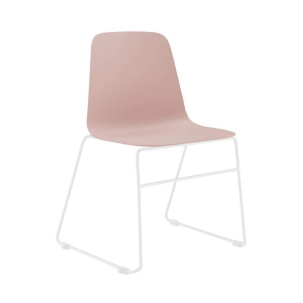 Layla Sled Shell with White Frame