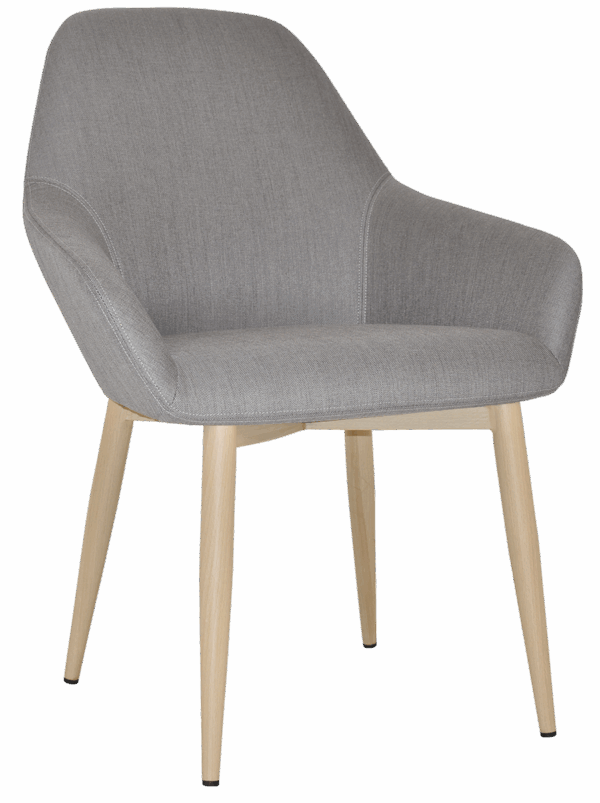 Byron Reception Chair (Metal Leg) - Image 4