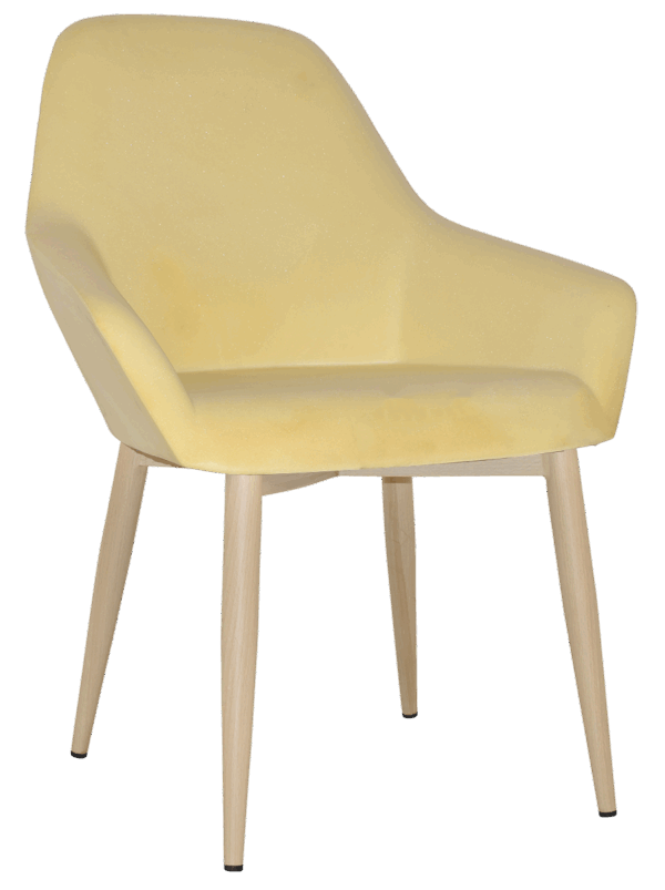 Byron Reception Chair (Metal Leg) - Image 5