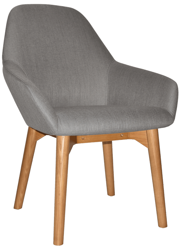 Byron Reception Chair (Timber Leg) - Image 17