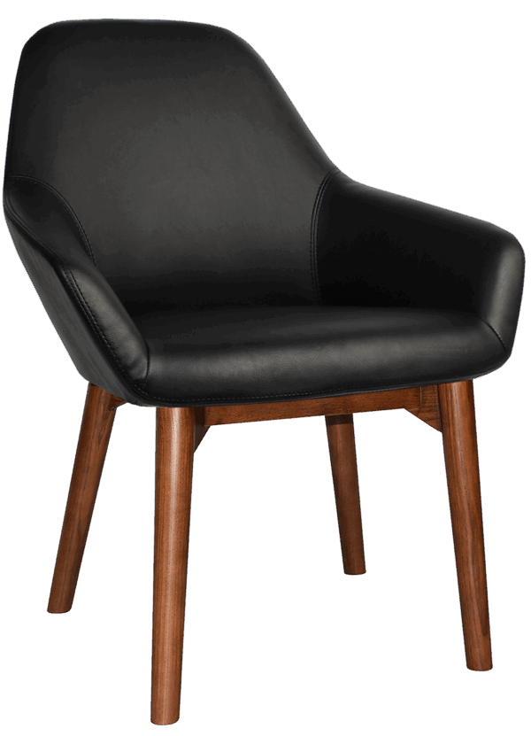 Byron Reception Chair (Timber Leg) - Image 24