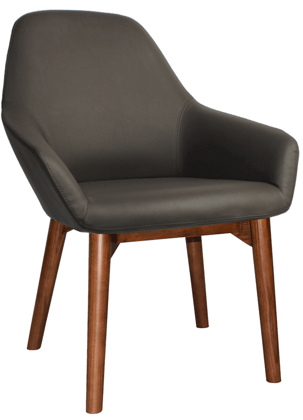 Byron Reception Chair (Timber Leg) - Image 28