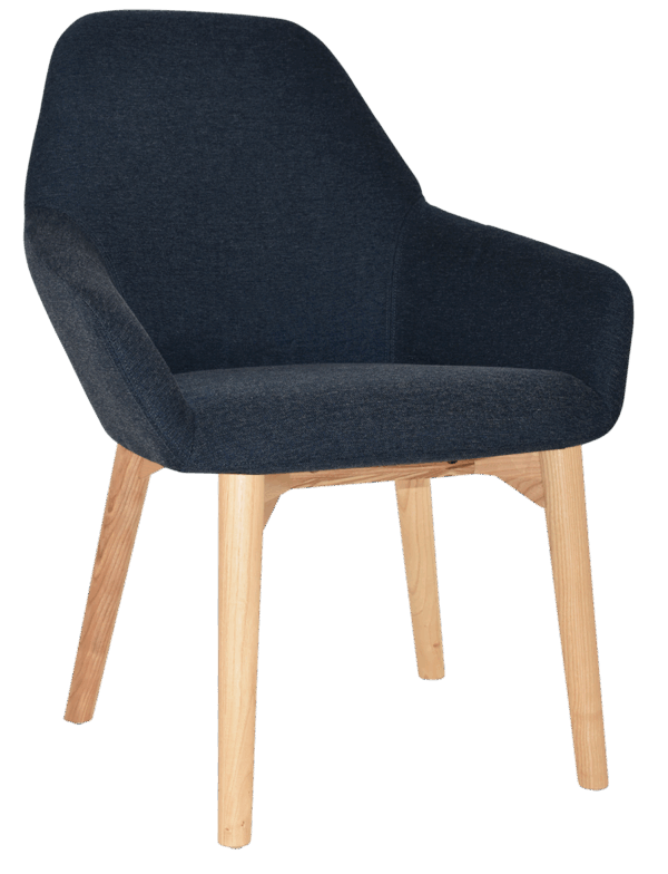 Byron Reception Chair (Timber Leg) - Image 10