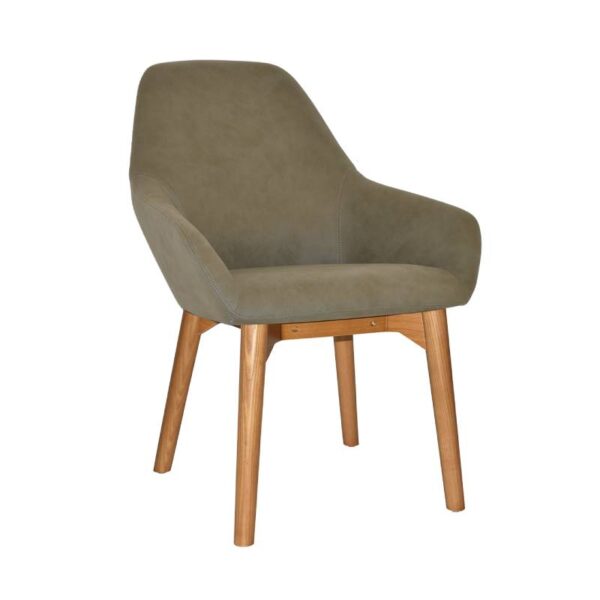Byron Reception Chair (Timber Leg)