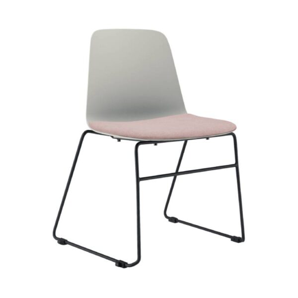 Layla Sled Shell with Seat Pad (Black Frame)
