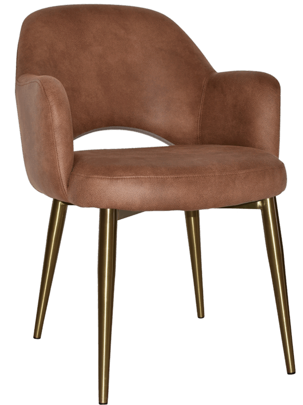 Tweed Reception Chair (Metal Slim Leg) - Image 21