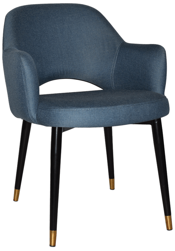 Tweed Reception Chair (Metal Slim Leg) - Image 13