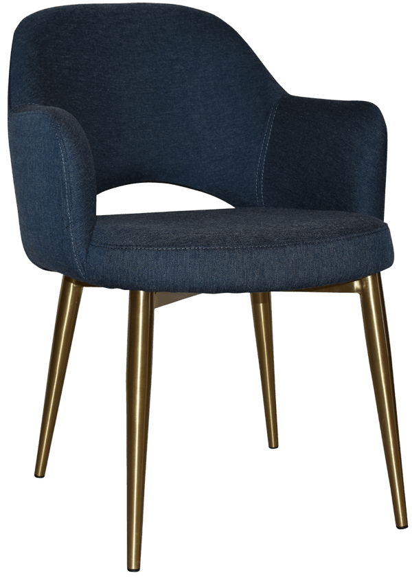 Tweed Reception Chair (Metal Slim Leg) - Image 24