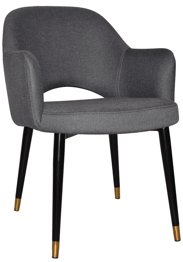 Tweed Reception Chair (Metal Slim Leg) - Image 3