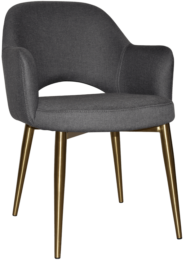 Tweed Reception Chair (Metal Slim Leg) - Image 25