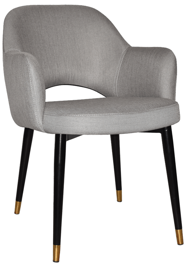 Tweed Reception Chair (Metal Slim Leg) - Image 9