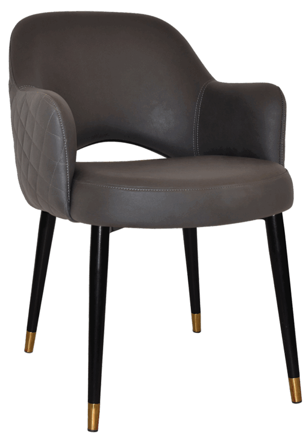 Tweed Reception Chair (Metal Slim Leg) - Image 10