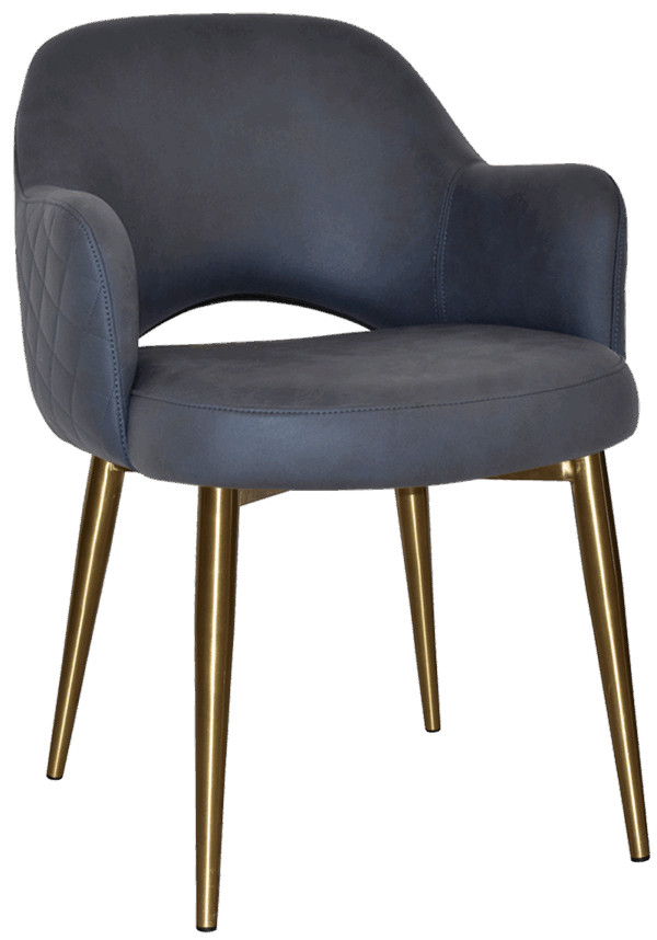 Tweed Reception Chair (Metal Slim Leg) - Image 22