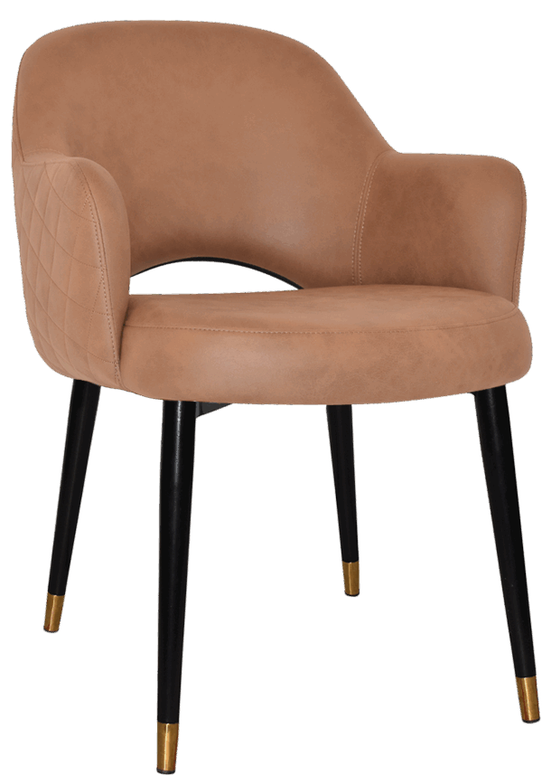 Tweed Reception Chair (Metal Slim Leg) - Image 2