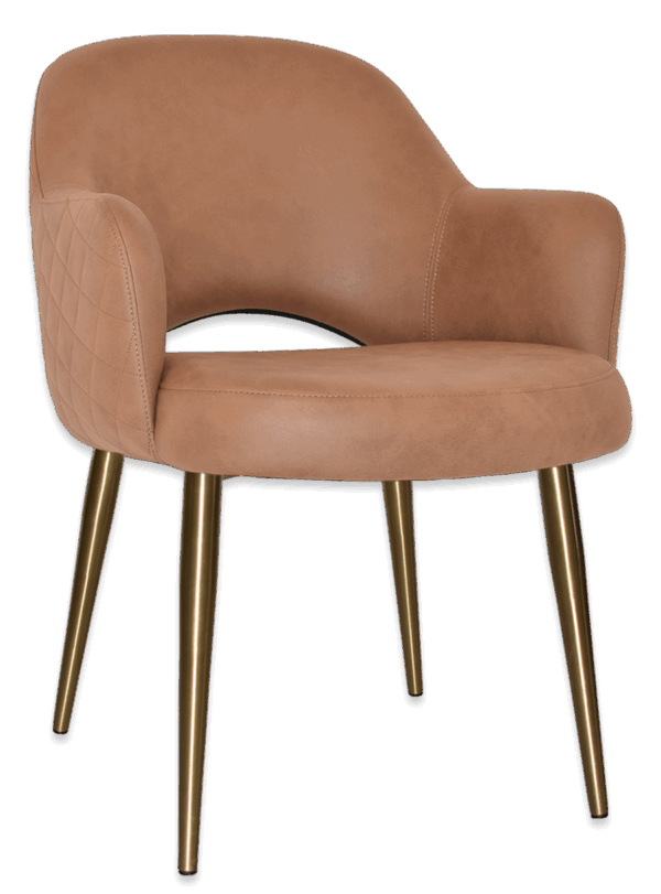 Tweed Reception Chair (Metal Slim Leg) - Image 27