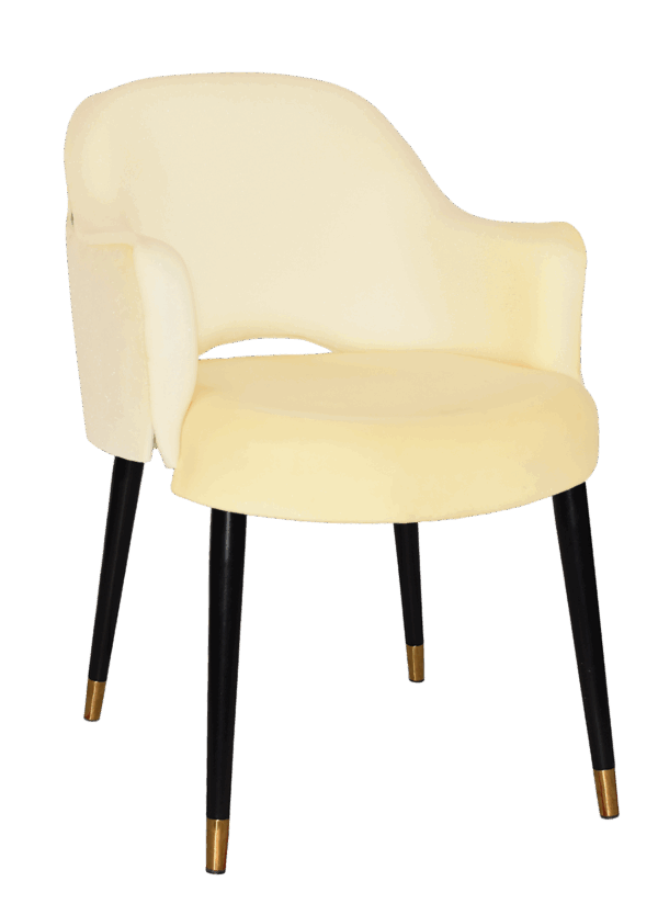 Tweed Reception Chair (Metal Slim Leg) - Image 8