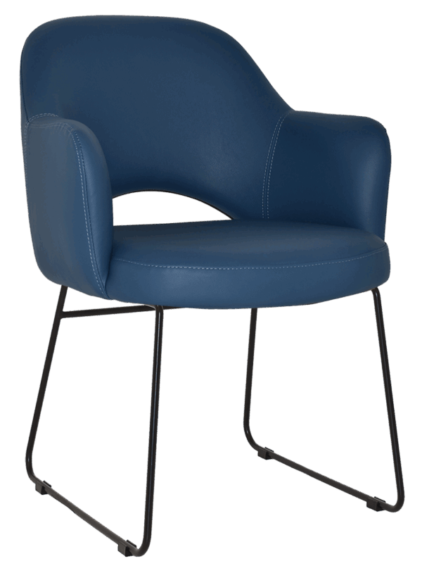 Tweed Reception Chair (Sled) - Image 2