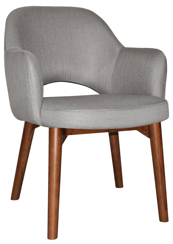 Tweed Reception Chair (Timber Leg) - Image 33