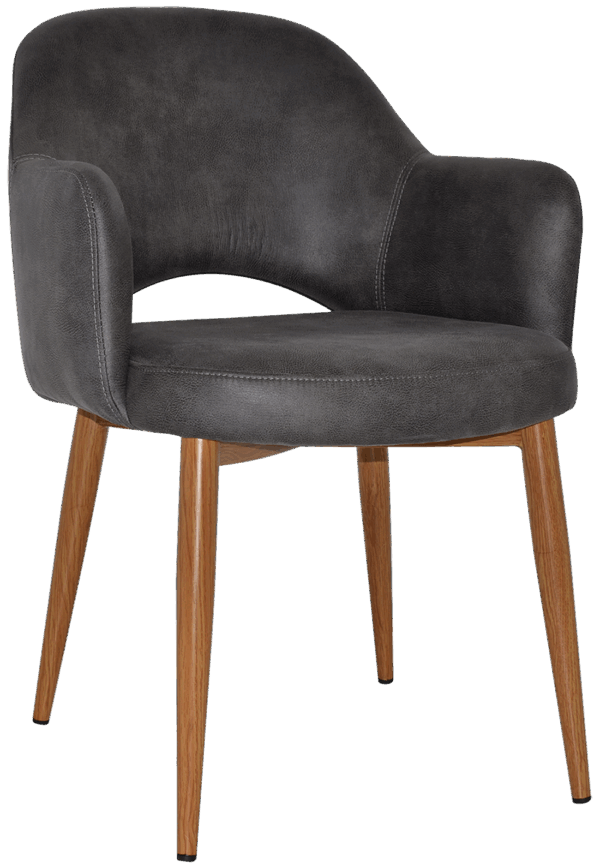 Tweed Reception Chair (Metal Leg) - Image 18
