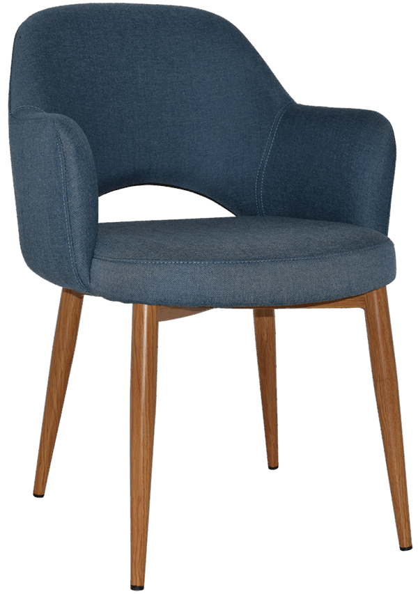 Tweed Reception Chair (Metal Leg) - Image 27
