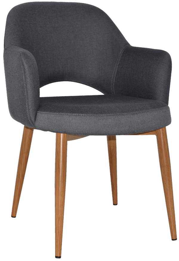 Tweed Reception Chair (Metal Leg) - Image 17