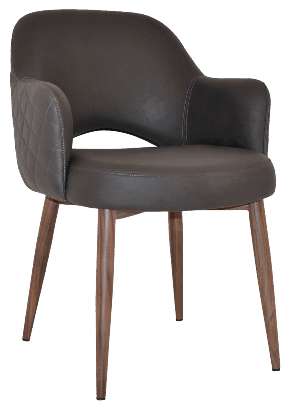 Tweed Reception Chair (Metal Leg) - Image 31