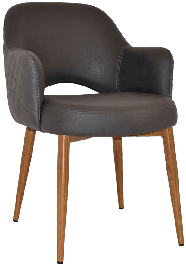 Tweed Reception Chair (Metal Leg) - Image 23