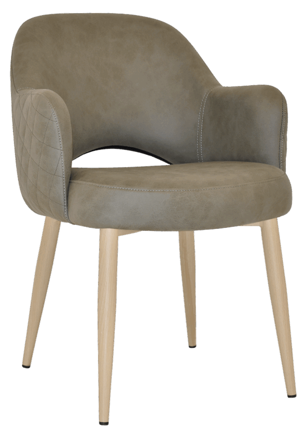 Tweed Reception Chair (Metal Leg) - Image 14
