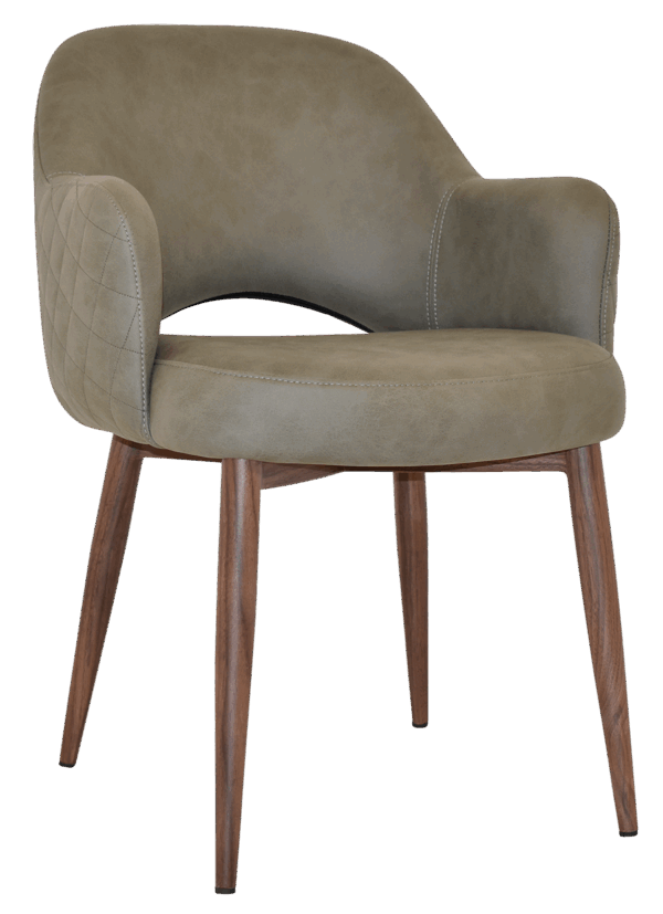 Tweed Reception Chair (Metal Leg) - Image 30