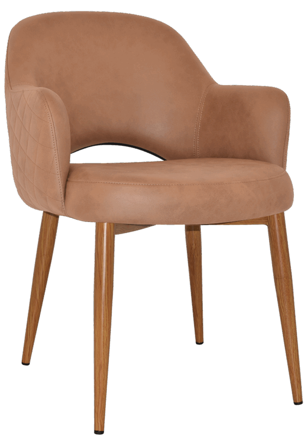 Tweed Reception Chair (Metal Leg) - Image 16