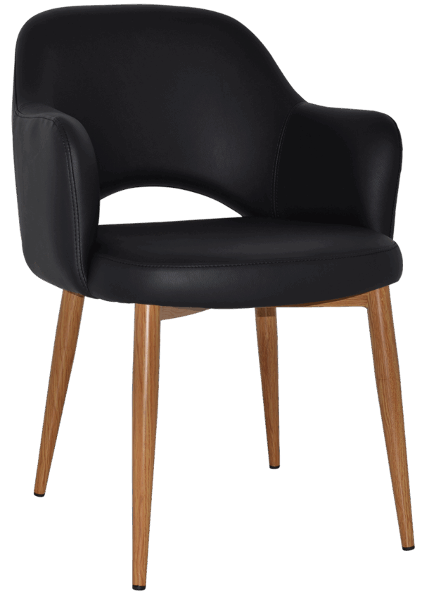 Tweed Reception Chair (Metal Leg) - Image 28