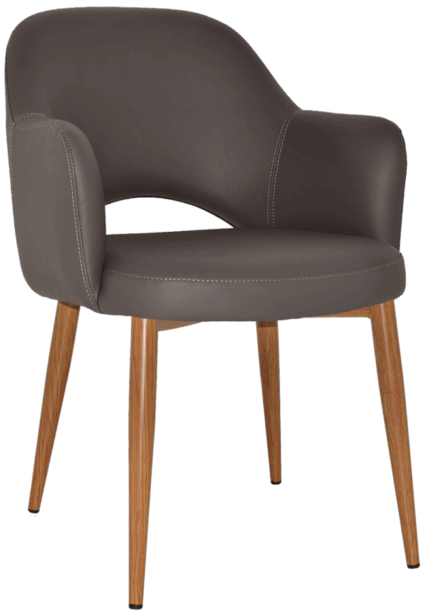 Tweed Reception Chair (Metal Leg) - Image 25