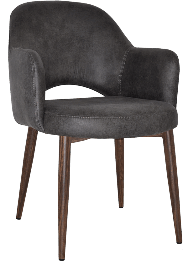 Tweed Reception Chair (Metal Leg) - Image 42
