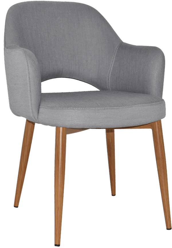 Tweed Reception Chair (Metal Leg) - Image 26