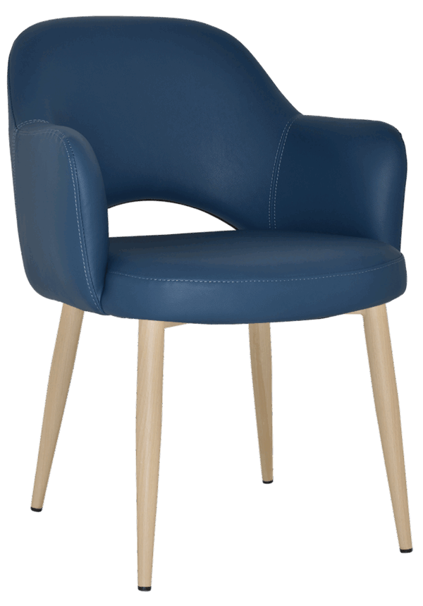 Tweed Reception Chair (Metal Leg) - Image 13