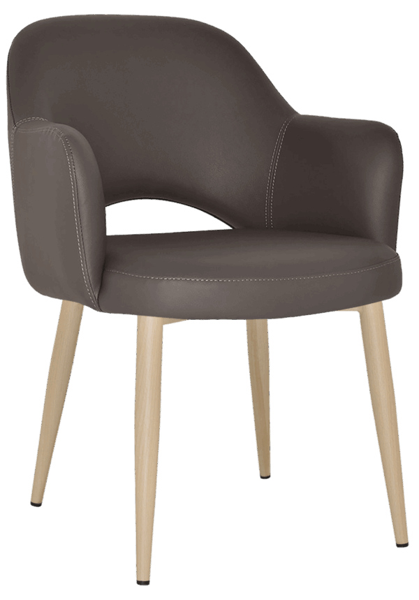 Tweed Reception Chair (Metal Leg) - Image 11