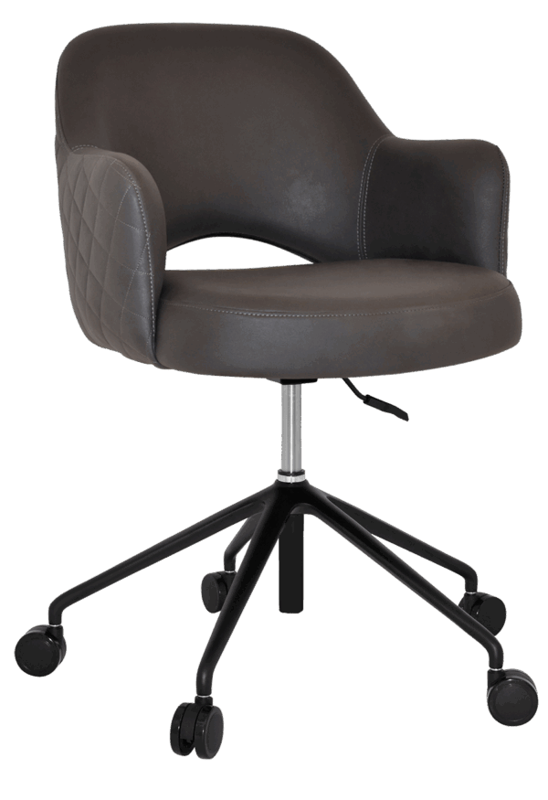 Tweed Reception Chair (Castor) - Image 9