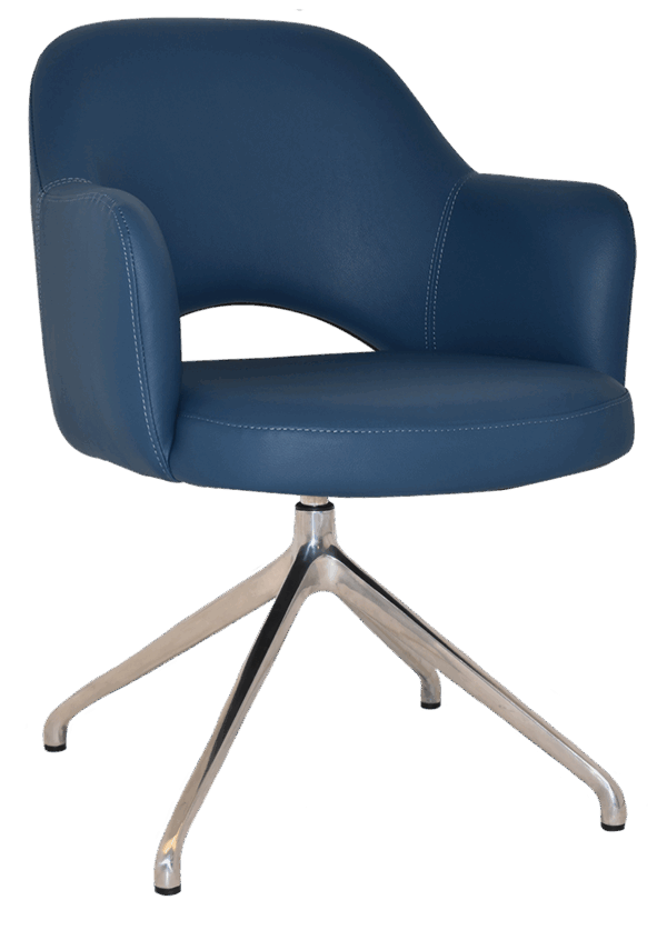 Tweed Reception Chair (Trestle) - Image 23