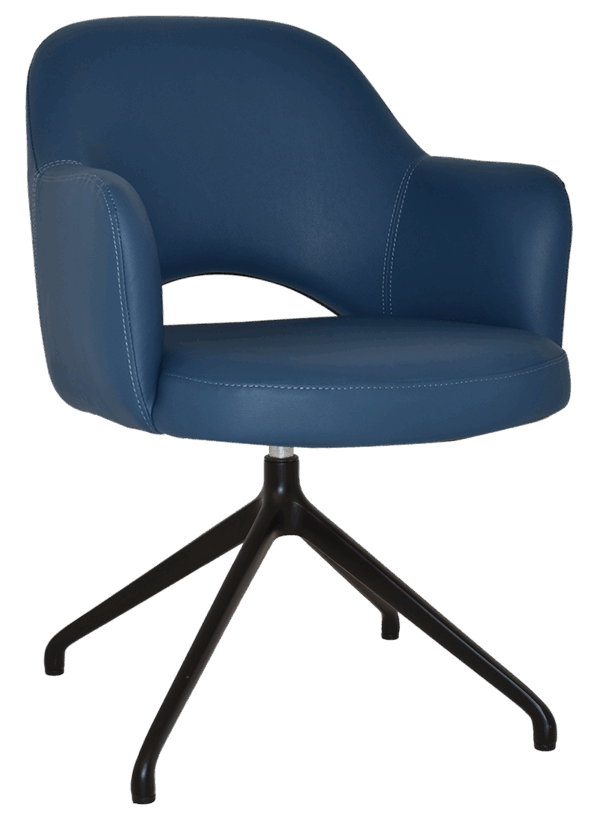 Tweed Reception Chair (Trestle) - Image 8