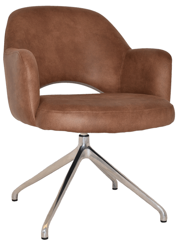 Tweed Reception Chair (Trestle) - Image 21