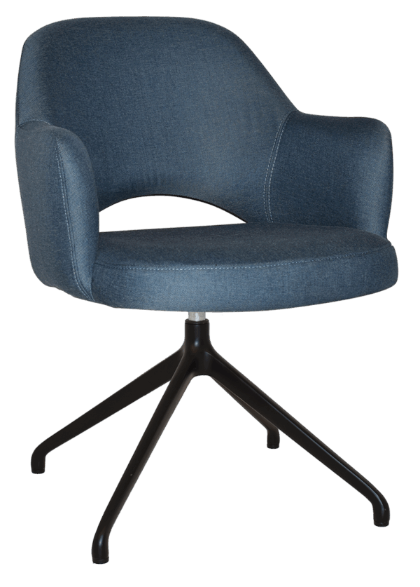 Tweed Reception Chair (Trestle) - Image 9