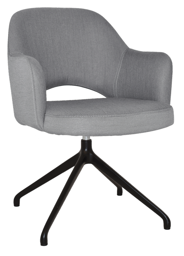 Tweed Reception Chair (Trestle) - Image 4
