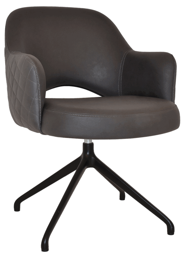 Tweed Reception Chair (Trestle) - Image 14