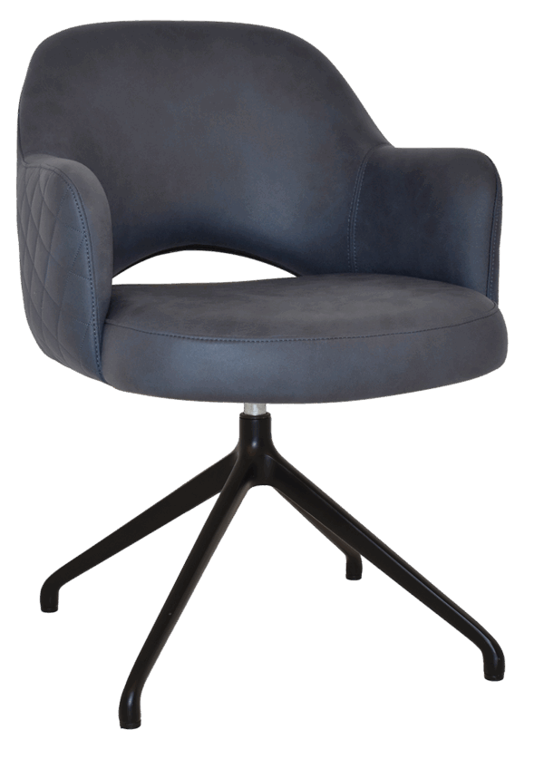 Tweed Reception Chair (Trestle) - Image 15